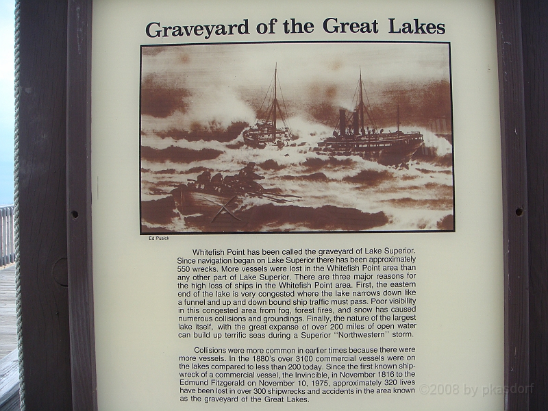 353 Memorial Day [2008 May 23].JPG - Scenes from Whitefish Point on Lake Superior in the Michigan Upper Peninsula.
